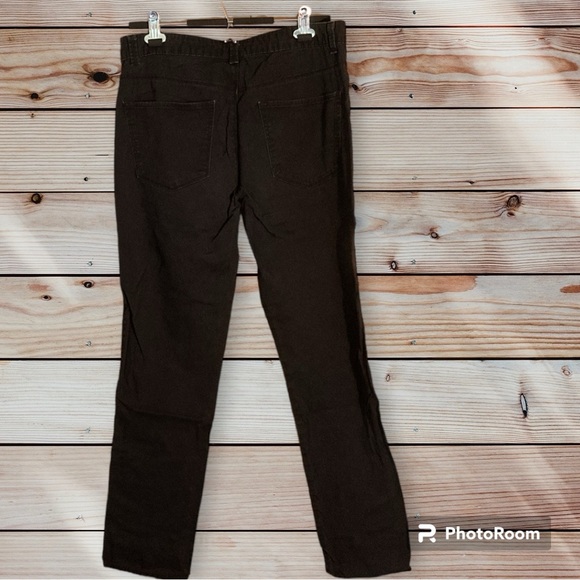 🟢3/$25🟢 Celebrity Gold Black Jeans Ladies 8 - Picture 1 of 4